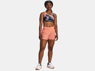 Under Armour Womens Run Stamina 3" Shorts | Bubble Peach