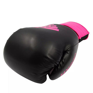 Adidas Hybrid 10 Womens Boxing Gloves | Black/Pink