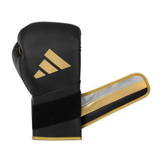 Adidas AdiSpeed Pro Boxing Gloves | Black/Gold