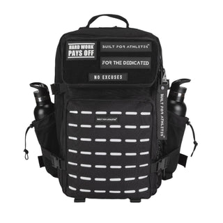 Built For Athletes Large Gym Backpack (45L) | Monochrome
