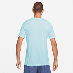 Nike Mens Pro Dri-FIT Fitness Tee | Glacier Blue