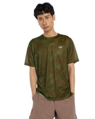 New Balance Athletics Print Tee | Woodland