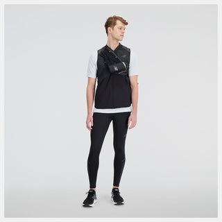 New Balance Mens Impact Run Luminous Packable Vest | Black