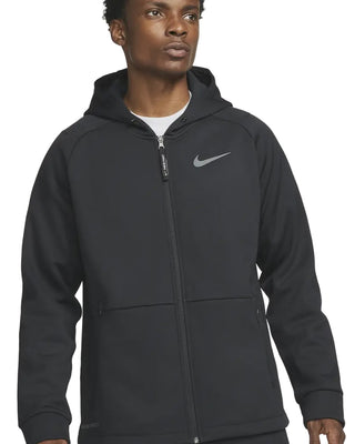 Nike Pro Therma Fit Full Zip Hoodie Jacket | Black