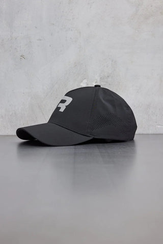 Reprimo Racer Perforated Cap | Black