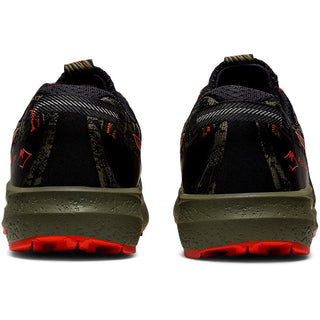 ASICS MENS FUJI LITE 3 | MANTLE GREEN/CHERRY TOMATO - Taskers Sports