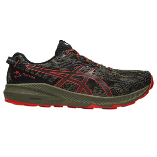 ASICS MENS FUJI LITE 3 | MANTLE GREEN/CHERRY TOMATO - Taskers Sports
