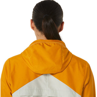 Asics Womens FujiTrail Anorak | Sandstorm/Light Sage