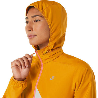 Asics Womens FujiTrail Anorak | Sandstorm/Light Sage