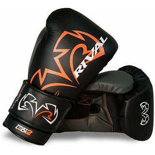 RIVAL RS11V EVOLUTION SPARRING GLOVE BLACK - Taskers Sports