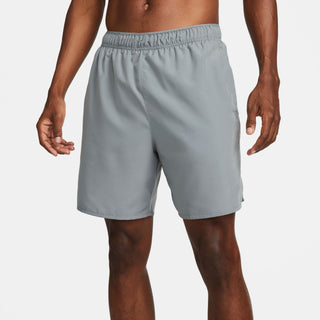 Nike Mens Dri-Fit Challenger 7" Brief Lined Shorts | Smoke Grey/Reflective Silver