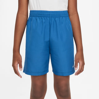 Nike Kids Multi Dri-FIT Training Shorts | Light Photo Blue/White