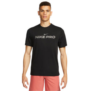Nike Mens Pro Dri-FIT Fitness Tee | Black