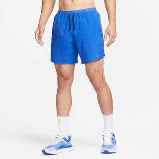 NIKE MENS DRI-FIT STRIDE 7" BRIEF LINED SHORTS | GAME ROYAL/REFLECTIVE SILVER - Taskers Sports