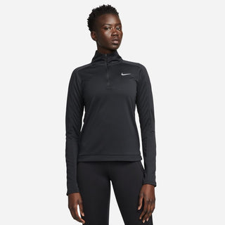 Nike Womens Dri-FIT Pacer 1/4 Zip | Black