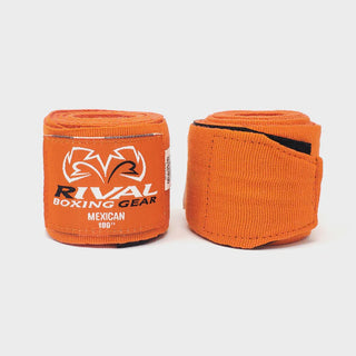 RIVAL MEXICAN HAND WRAPS 210 | ORANGE - Taskers Sports