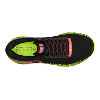 UNDER ARMOUR MENS HOVR MACHINA OFFROAD | BLACK/HIGH-VIS YELLOW - Taskers Sports