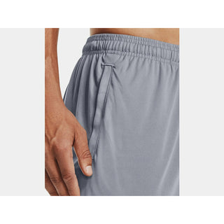 UNDER ARMOUR MENS TECH GRAPHIC SHORTS | STEEL/BLACK - Taskers Sports