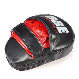 BBE FS Curved Hook & Jab Pads | Black/Red