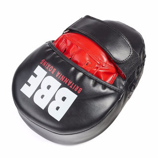 BBE FS Curved Hook & Jab Pads | Black/Red