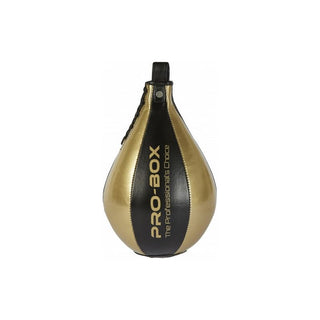 Pro Box Champ Leather Hybrid Speedball | Black/Gold
