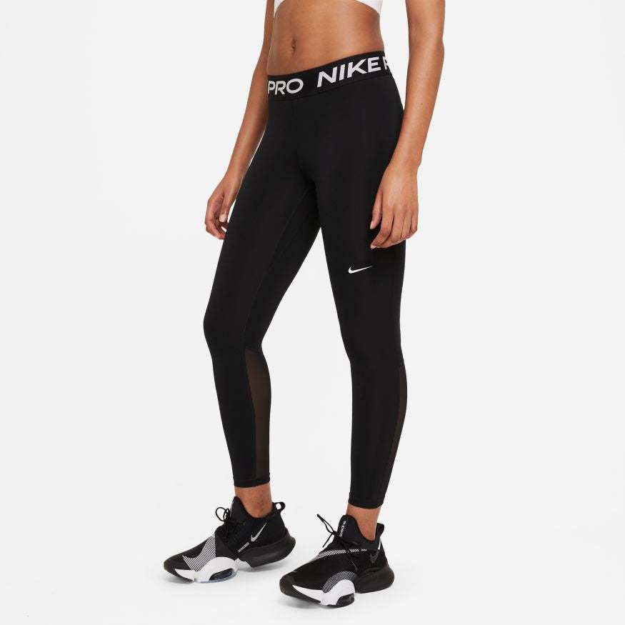 Nike Pro Womens Tights (Black-White), Womens Tights