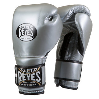 CLETO REYES LEATHER STRAP GLOVES |  PLATINUM - Taskers Sports