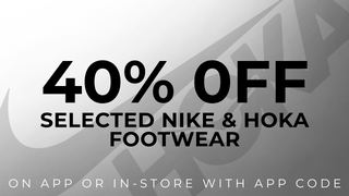 App Offer 6th August - 40% off selected footwear