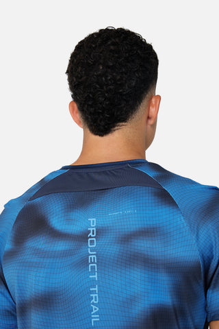 Trailberg Haze Tee | Storm Blue