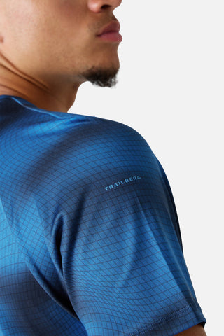 Trailberg Haze Tee | Storm Blue