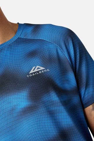 Trailberg Haze Tee | Storm Blue
