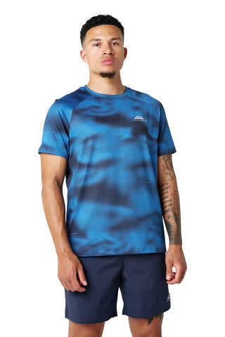 Trailberg Haze Tee | Storm Blue