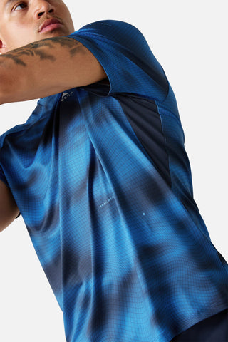 Trailberg Haze Tee | Storm Blue