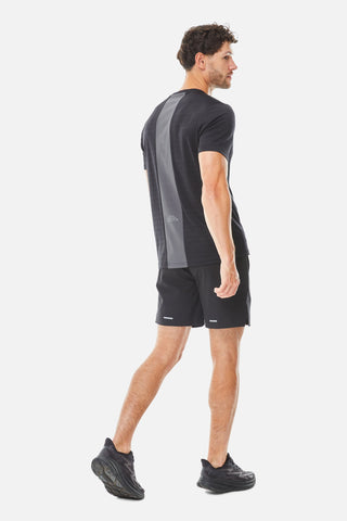 Trailberg SS25 Cloud Tee | Black/Volcano Grey