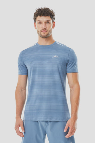 Trailberg SS25 Cloud Tee | Slate Blue/Dove Blue