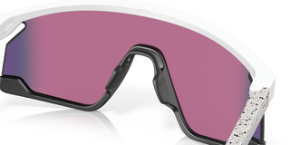 Oakley BXTR Sunglasses | Matte White/Prizm Road