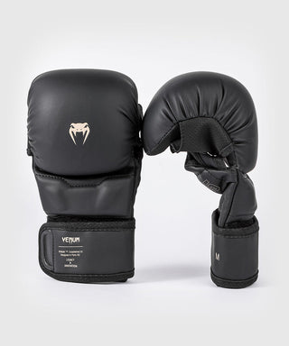 Venum Impact Evo Sparring MMA Gloves | Black