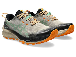 Asics Mens Gel-Trabuco 12 | Feather Grey/Dark Mint