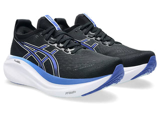 Asics Mens Gel-Nimbus 27 | Black/Dark Cobalt