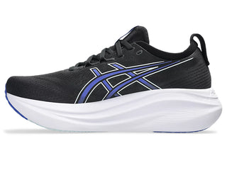Asics Mens Gel-Nimbus 27 | Black/Dark Cobalt