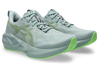 Asics Mens Novablast 5 | Cold Moss/Light Orange