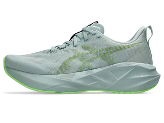 Asics Mens Novablast 5 | Cold Moss/Light Orange