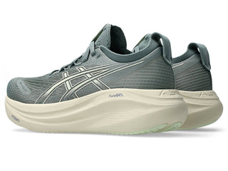 Asics Womens Gel-Nimbus 27 | Monument Blue/Whisper Green