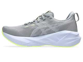 Asics Womens NovaBlast 5 | Gravel/Blue Fade