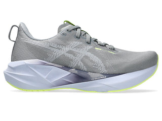 Asics Womens NovaBlast 5 | Gravel/Blue Fade
