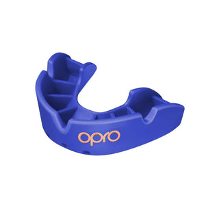 OPRO Bronze Self-Fit Junior Mouthguard | Blue