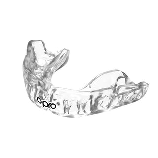 Opro Instant Custom Self Fit Mouthguard Adult | Clear/Clear