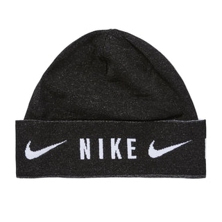 Nike Dri-FIT Lightweight Knit Cuffed Beanie | Black/Summit White