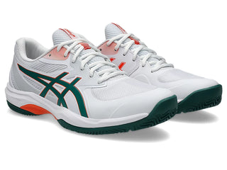 Asics Mens Game FF Padel | White/Jewel Green
