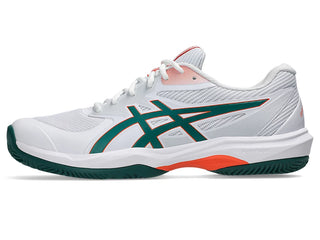 Asics Mens Game FF Padel | White/Jewel Green